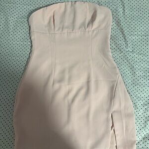 Pink Strapless Beginning Boutique Mini dress